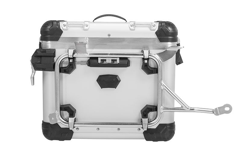 Motorcycle aluminium pannier system ZEGA Evo for BMW R1250GS/ R1250GS Adventure/ R1200GS (LC)/ R1200GS Adventure (LC)