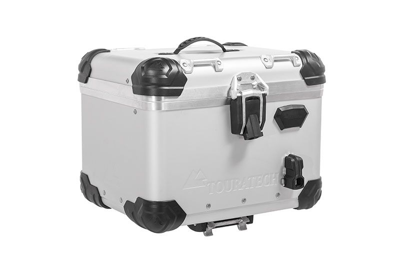 Touratech Motorcycle aluminium topcase ZEGA Evo And-S, 38 litres with Rapid Trap (01-050-6076-0)