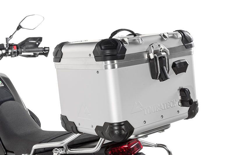 Touratech Motorcycle aluminium topcase ZEGA Evo And-S, 38 litres with Rapid Trap (01-050-6076-0)