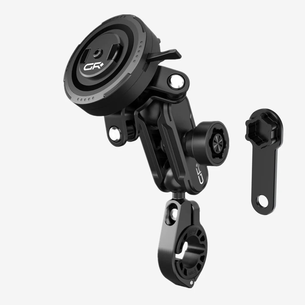 GRXPLORE GR-MT6-L Anti-theft Handlebar Mount with Vibration Dampener