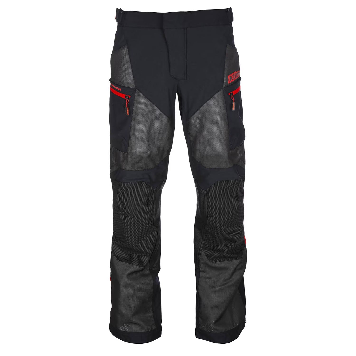 Klim Baja S4 Pant Black - Fiery Red