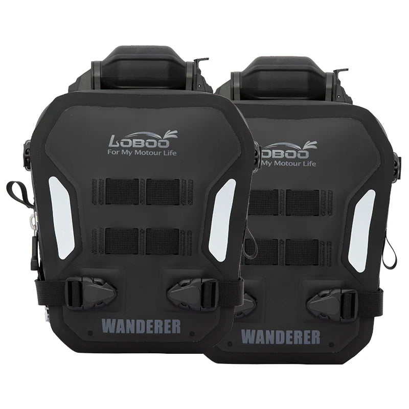 Loboo Wanderer 6L Inflatable/Non-Inflatable Motorcycle Waterproof Crash Bar Bags