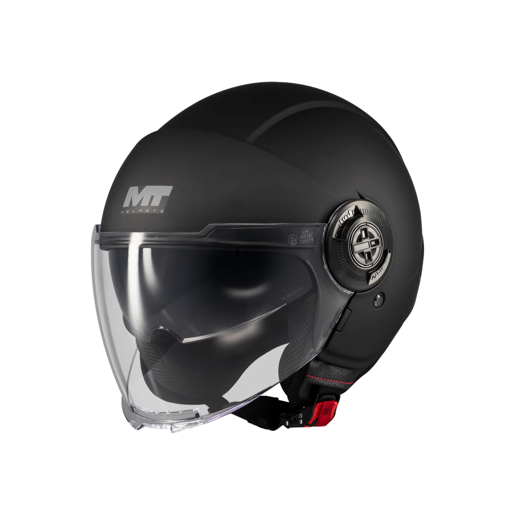 MT Helmets Viale SV Solid A1 Matt Black Helmet – Regina Specialties