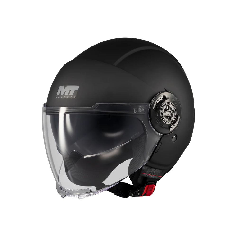 MT Helmets Viale SV Solid A1 Matt Black Helmet – Regina Specialties