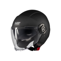 MT Helmets Viale SV Solid A1 Matt Black Helmet
