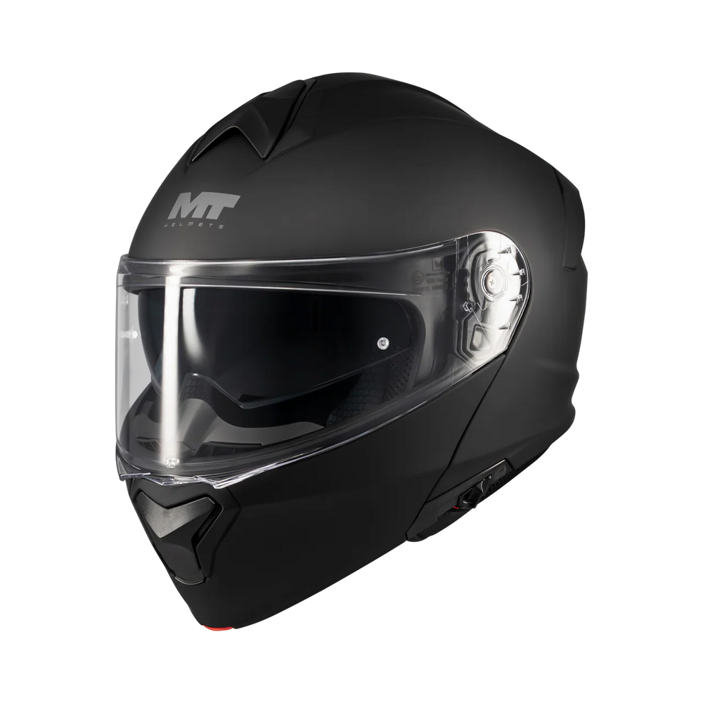 MT Helmets GENESIS SV Modular Solid A1 Matt Black Helmet