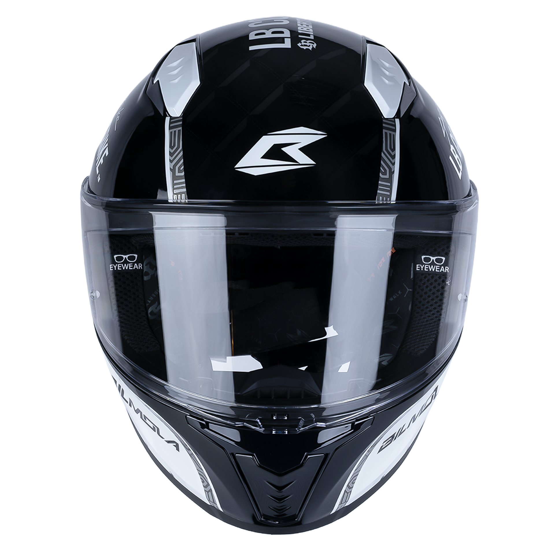 Bilmola Nex R x Liberty Walk - COBOO TRIKE Black/White Helmet LBWK