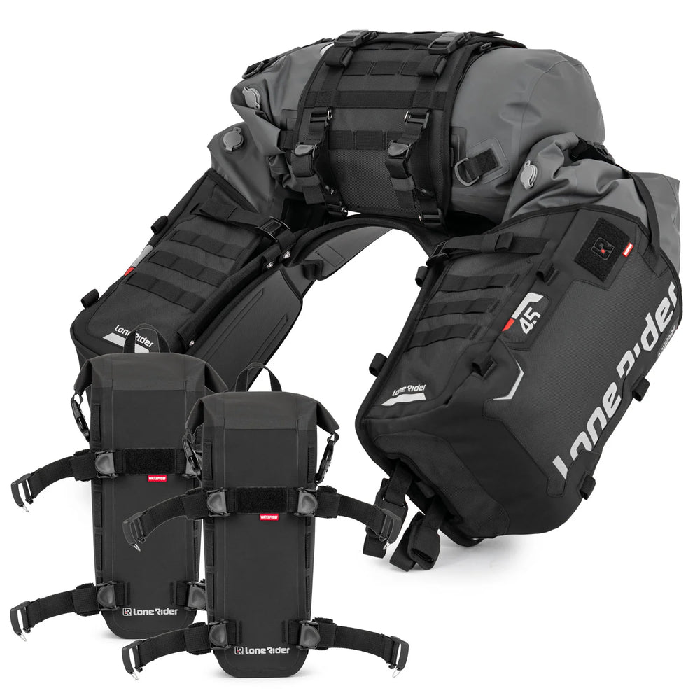 Lone Rider ADVBags 45 – Rackless Saddle Bags