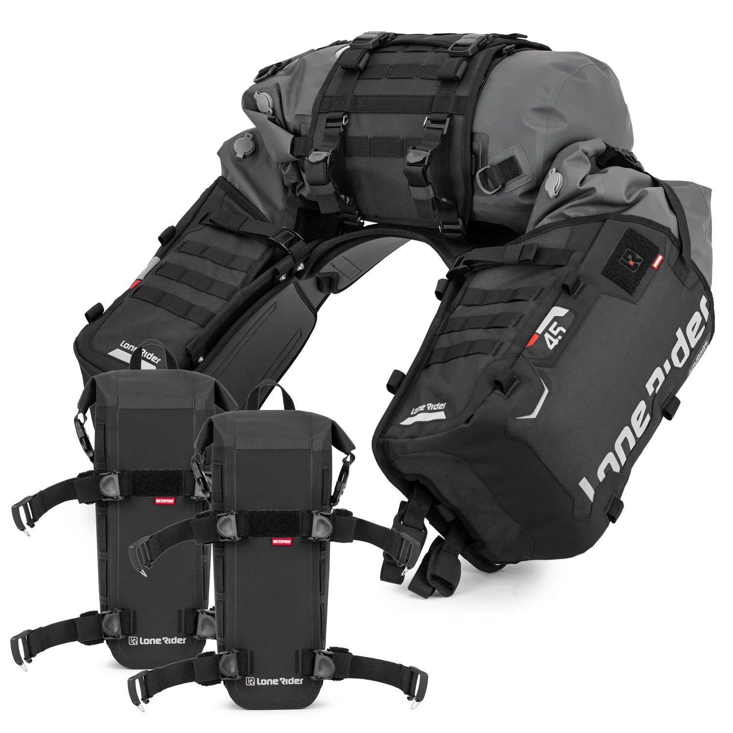 Lone Rider ADVBags 45 – Rackless Saddle Bags