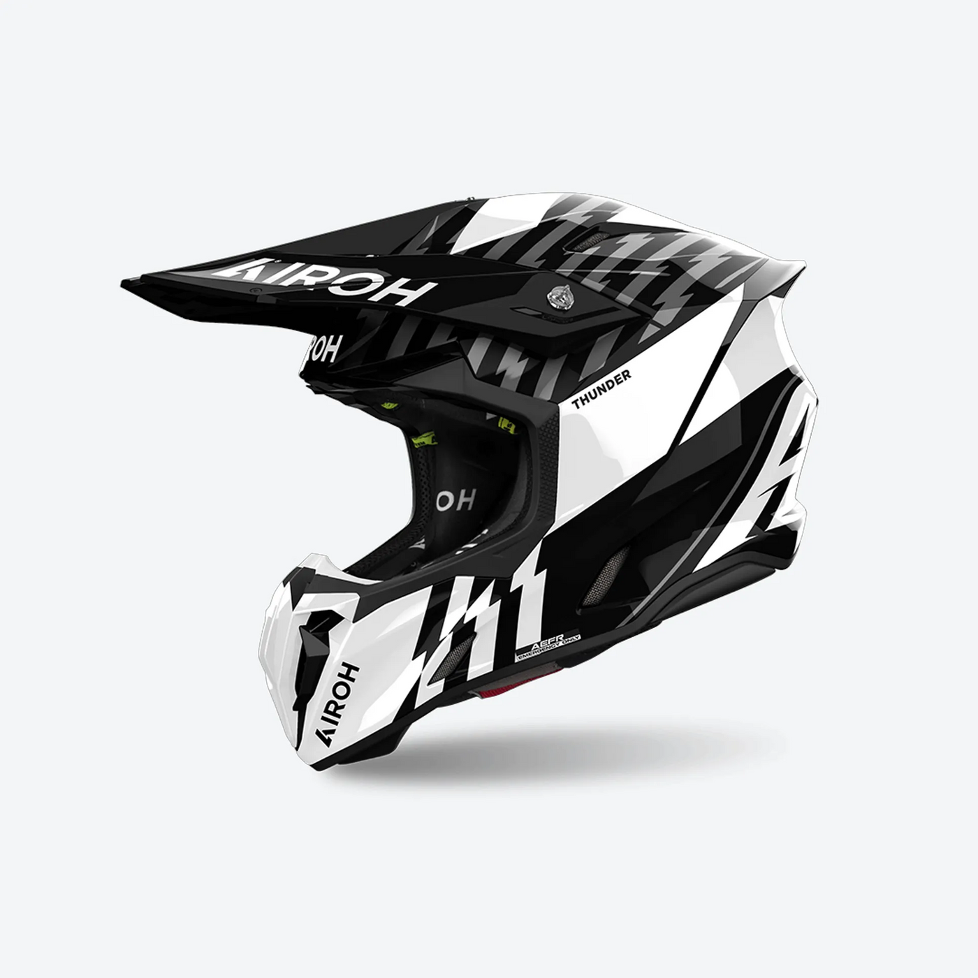 Airoh Twist 3 Thunder Black/White Gloss Helmet