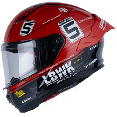 Bilmola Nex R x Liberty Walk - Super Silhouette RED Helmet LBWK