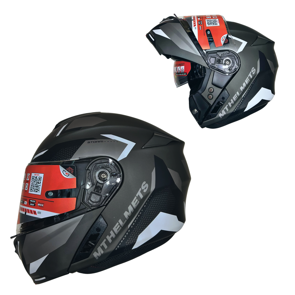 MT Helmets Storm SV Drone D0 Matt