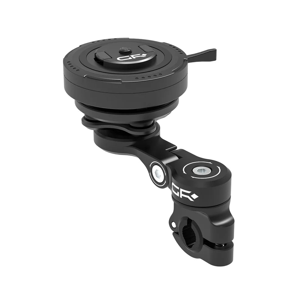 GRXPLORE GR-MT9 Motorcycle Mirror Phone Mount, Aluminum, Quick Release