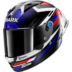Shark Aeron GP Carbon FIM Racing #1 Firstlap Carbon Blue Red (DBR)
