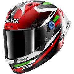Shark Aeron GP FIM Racing #1 Firstlap Carbon Red Green (DRG)