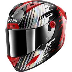Shark Aeron Carbon Edgy Red Helmet (DRU)