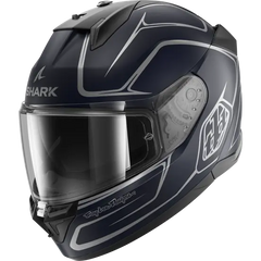 Shark x TLD D-Skwal 3 Drone Matt Black/Sliver Helmet (BSB)