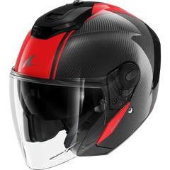 Shark RS Jet Carbon Skin Red Carbon Helmet (DRD)