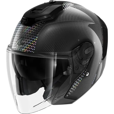 Shark RS Jet Carbon Ikonic Carbon Iridescent Carbon Helmet (DID)
