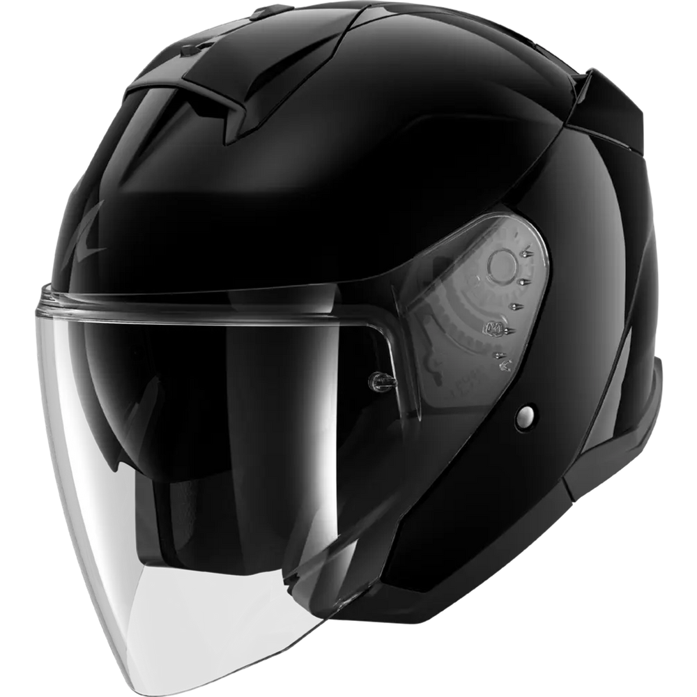 Shark Skwal Jet Blank Black Helmet (BLK)