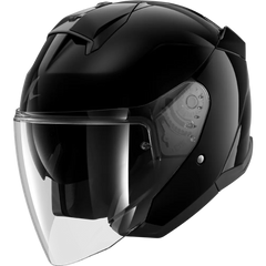 Shark Skwal Jet Blank Black Helmet (BLK)