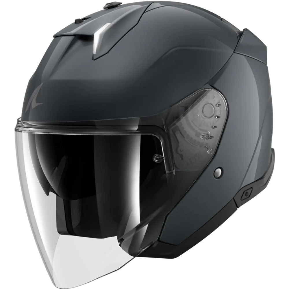 Shark Skwal i3 Jet Blank Gun Metal Helmet (A05)