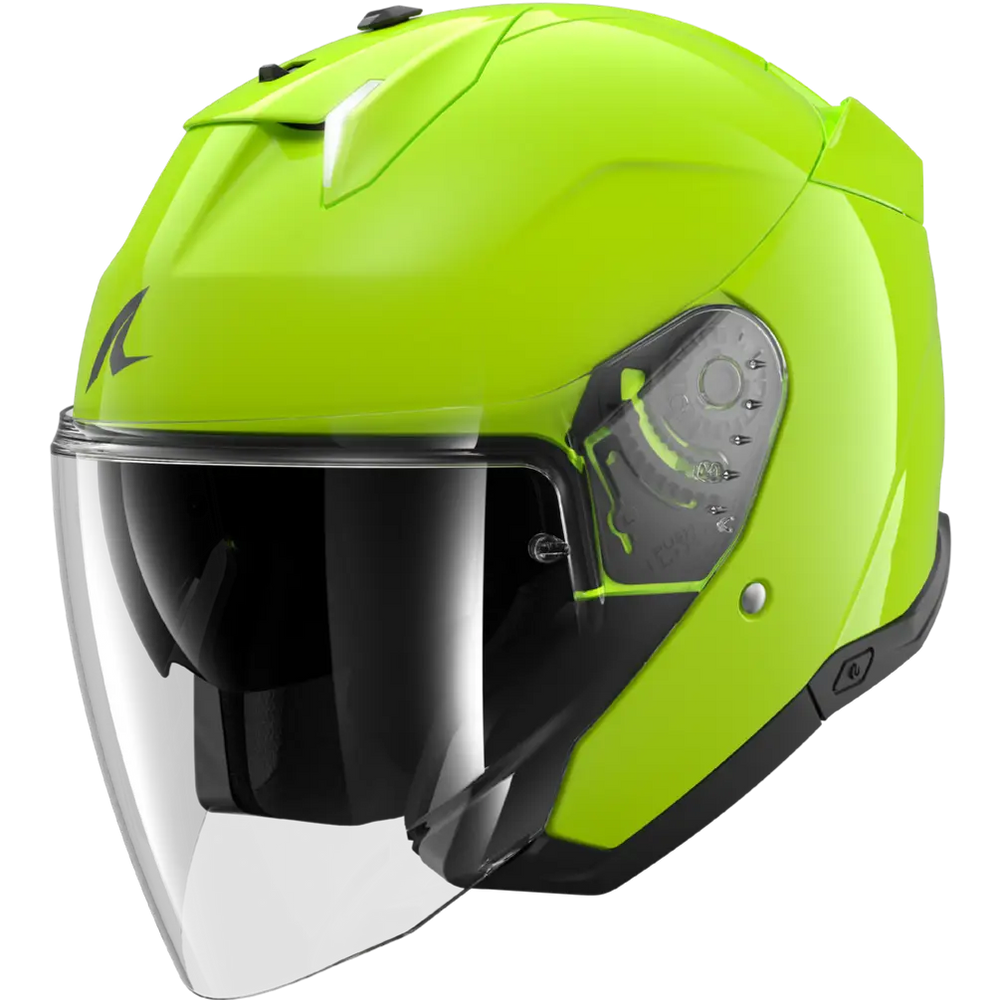 Shark Skwal i3 Jet Blank Toxic Green Glossy Helmet (G03)
