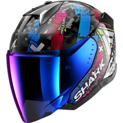 Shark Skwal i3 Jet Hellcat Black/Blue Helmet (KUB)