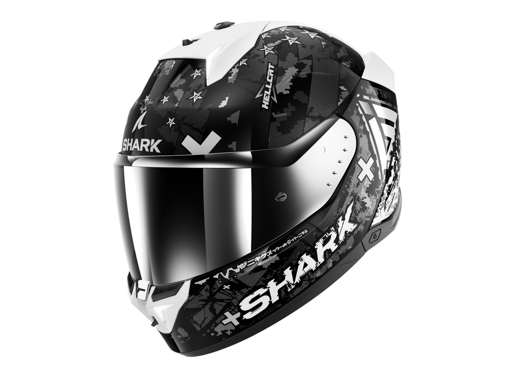 Shark Skwal i3 Hellcat Black / Grey / White Helmet (KUS)