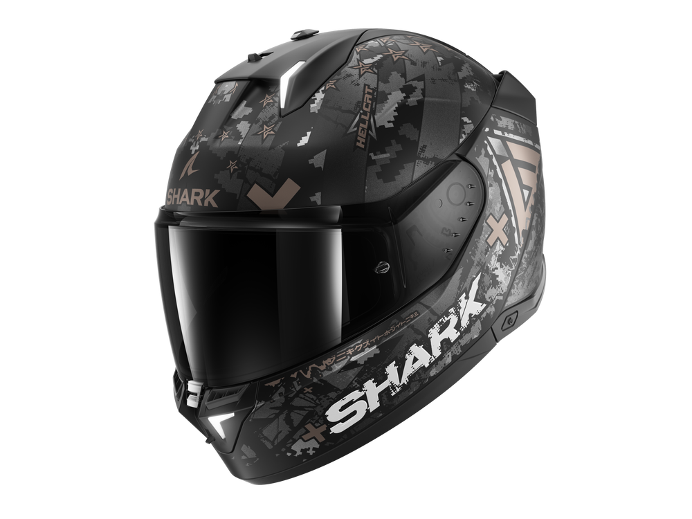 Shark Skwal i3 Hellcat Black / Grey Helmet (KUA)