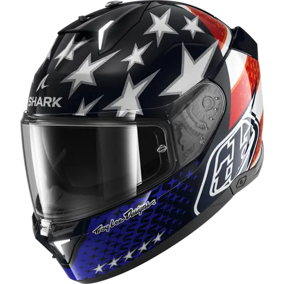 Shark x TLD Skwal i3 US Flag Blue/Red/White Helmet (BRW)