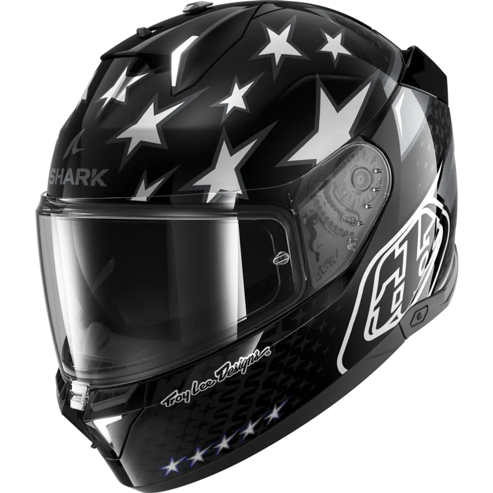 Shark x TLD Skwal i3 US Flag Black/Anthracite Helmet (KAA)