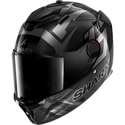 Shark Spartan GT Pro Carbon Zarco Track Racer Carbon Anthracite Chrome Helmet (DAU)