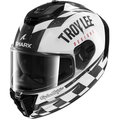 Shark x TLD Spartan RS Raceshop White Black Red Helmet (WKR)