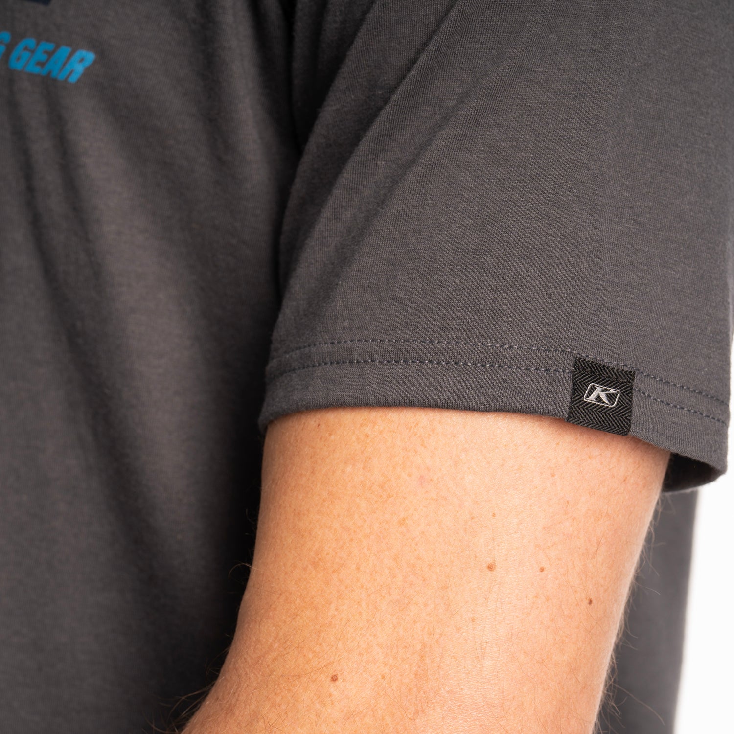 Klim Heritage Tri-blend Tee Charcoal - Saffron