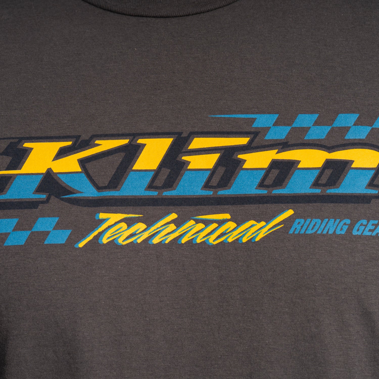 Klim Heritage Tri-blend Tee Charcoal - Saffron
