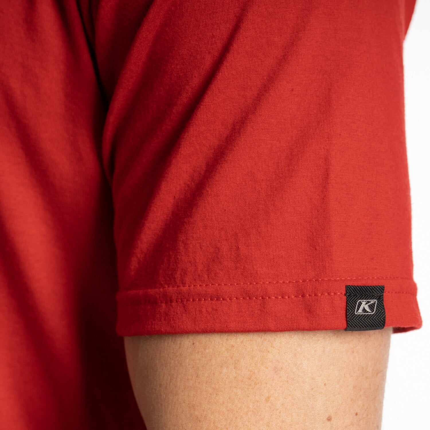 Klim Heritage Tri-blend Tee Classic Red - White