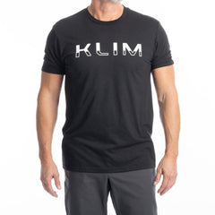 Klim Petrol Tri-blend Tee Black - White
