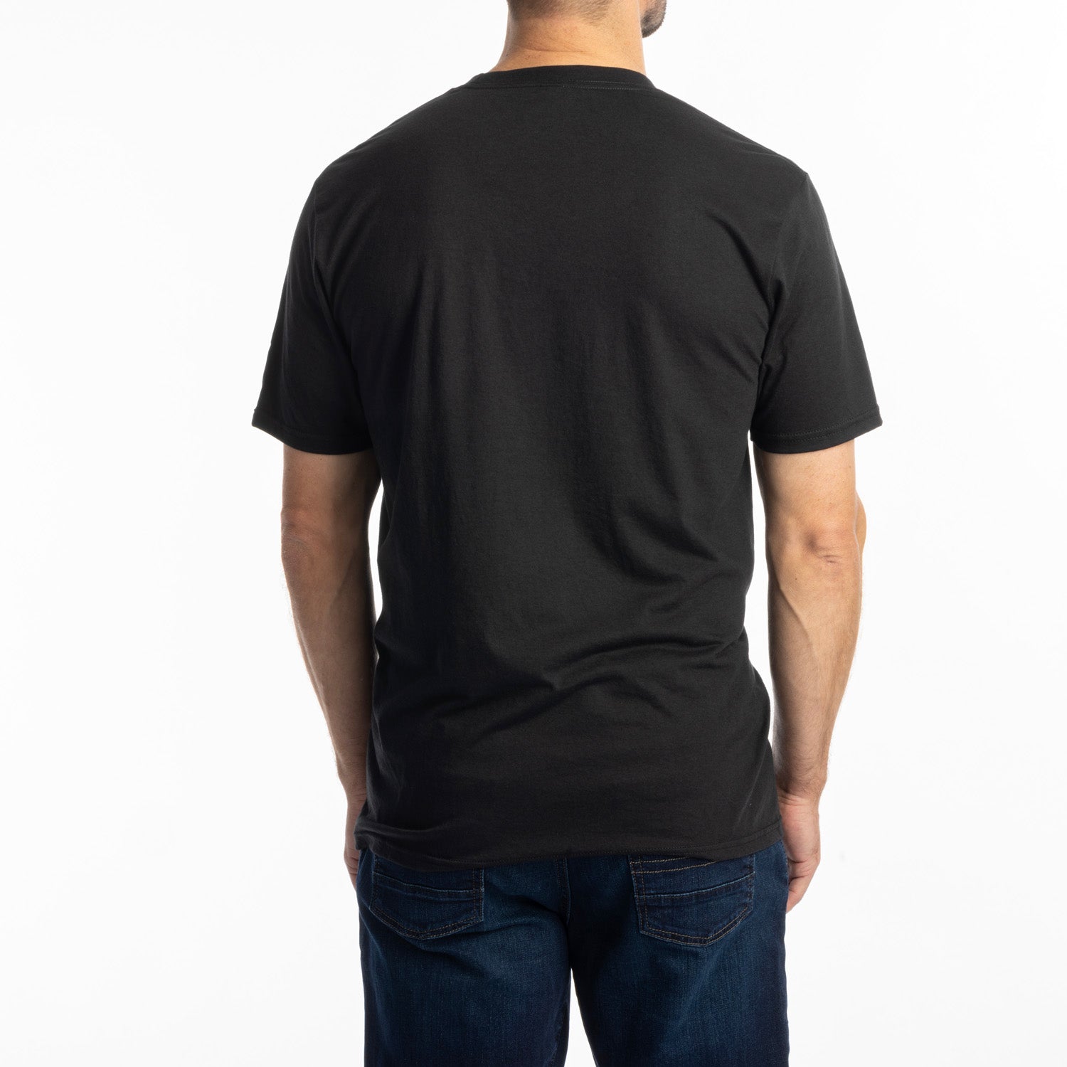 Klim Checkered Flag Tri-blend Tee Black - White