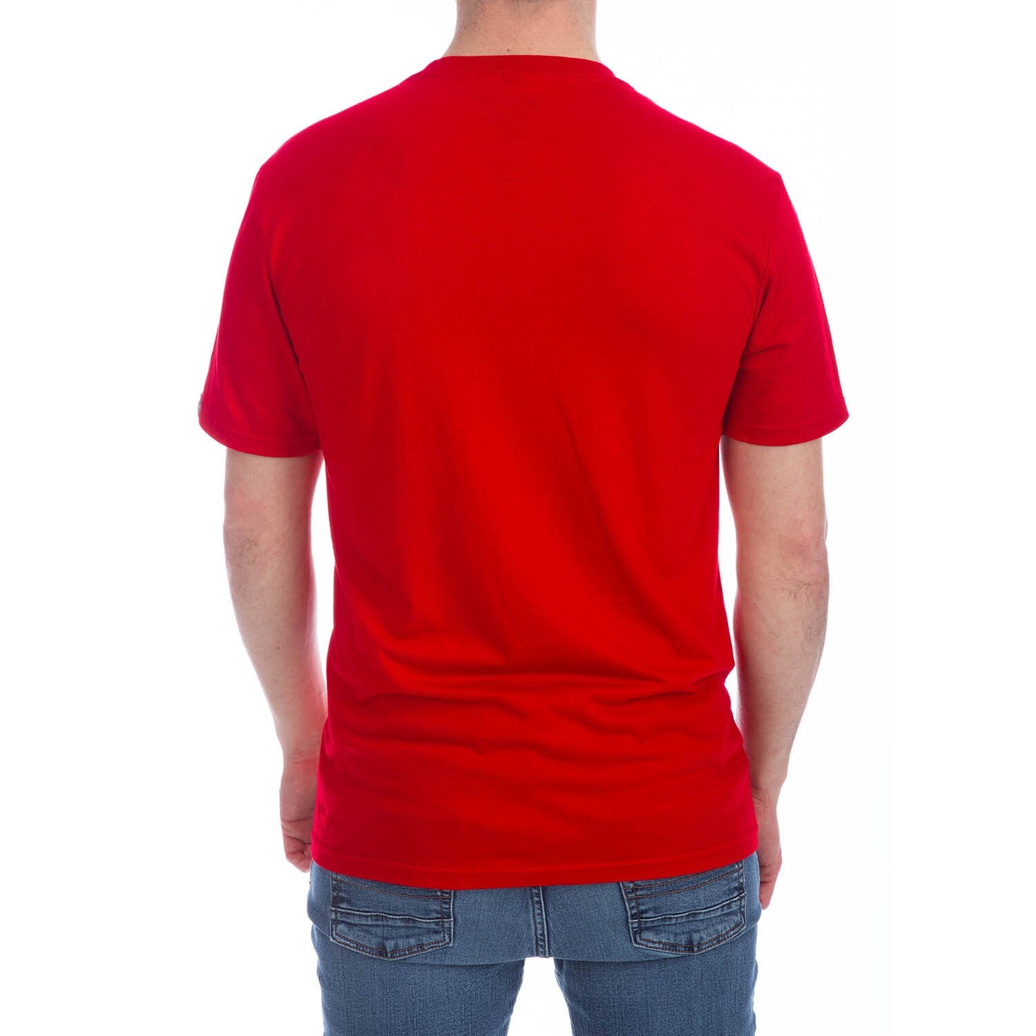 Klim Checkered Flag Tri-blend Tee Classic Red - White