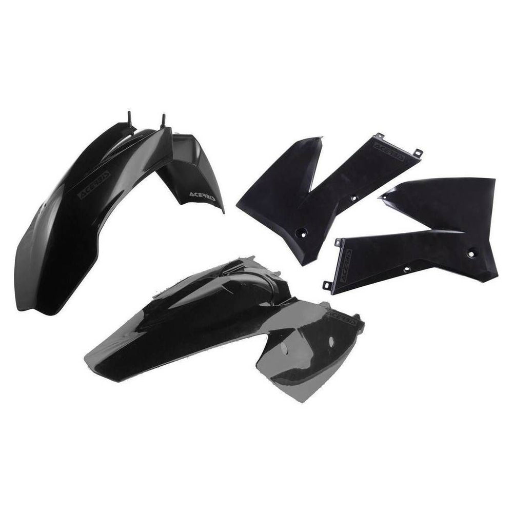 Acerbis KTM Black Plastic Full Kits EXC 2T/4T 05 (0008193.090)