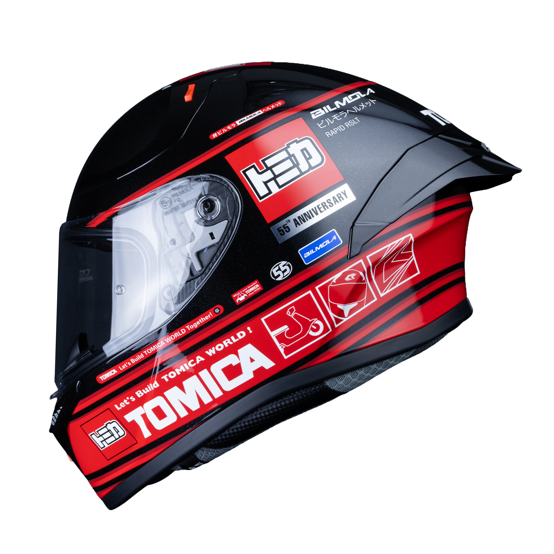 Bilmola Rapid RSLT x Tomica 55th Anniversary: Red Black