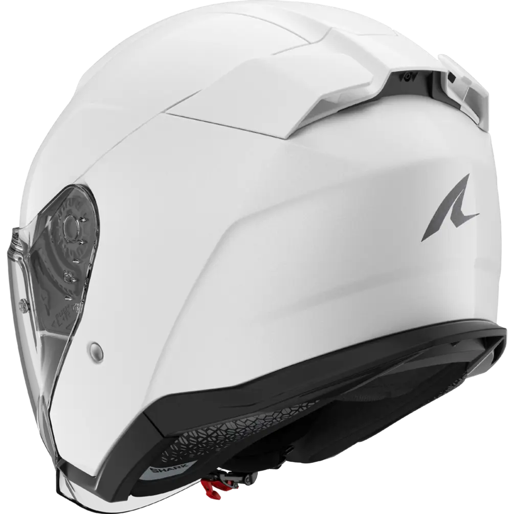 Shark Skwal Jet Blank Pearly White Helmet (W05)