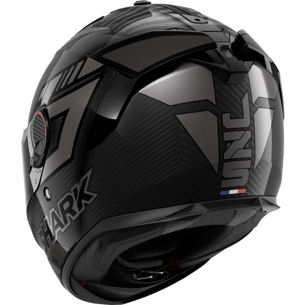 Shark Spartan GT Pro Carbon Zarco Track Racer Carbon Anthracite Chrome Helmet (DAU)