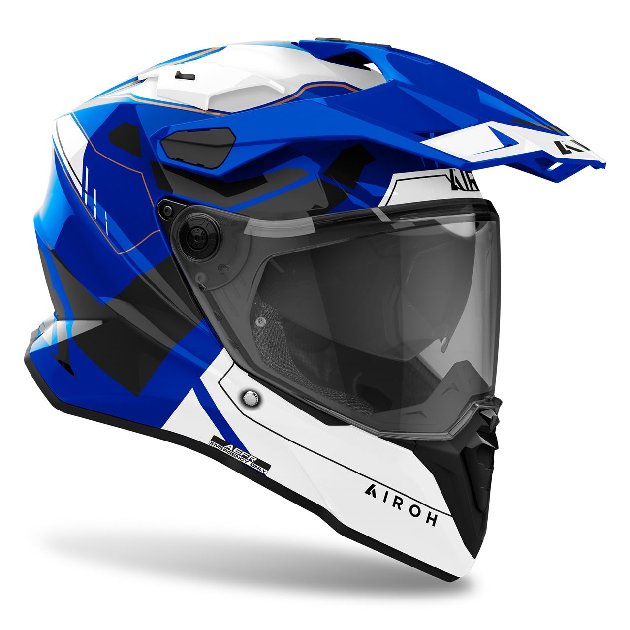 Airoh Commander 2 Reveal Blue Gloss Helmet