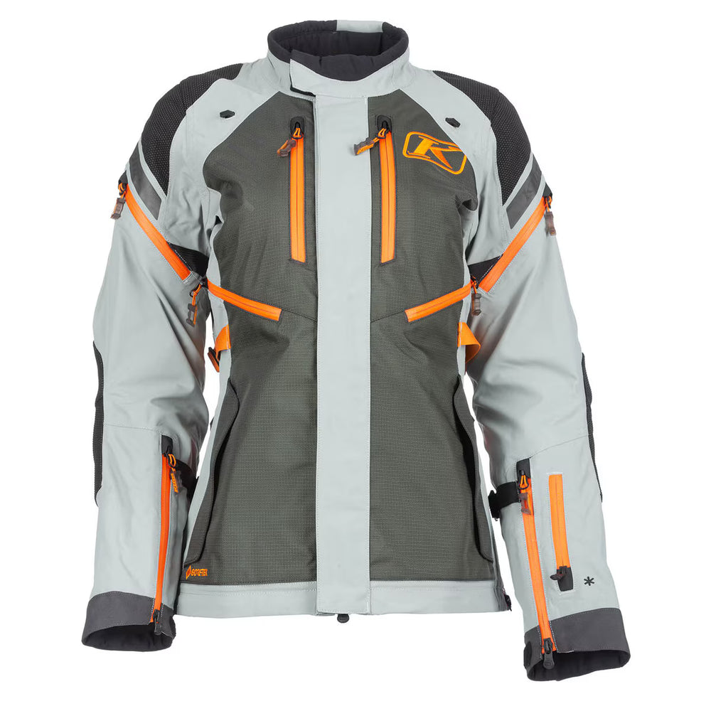 Klim Artemis Jacket Asphalt Ember Orange (2026 Model)