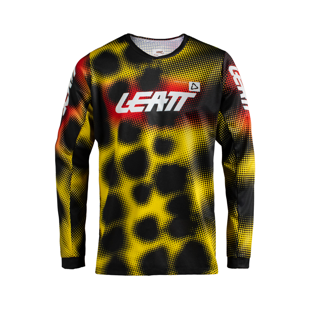 Leatt Moto 3.5 Jersey Leopard Yellow