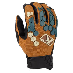 Klim Dakar Glove Golden Brown - Petrol