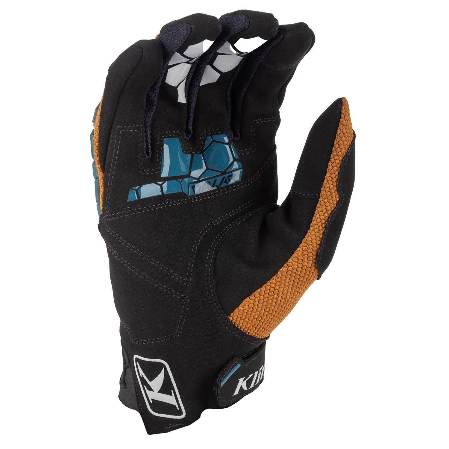 Klim Dakar Glove Golden Brown - Petrol