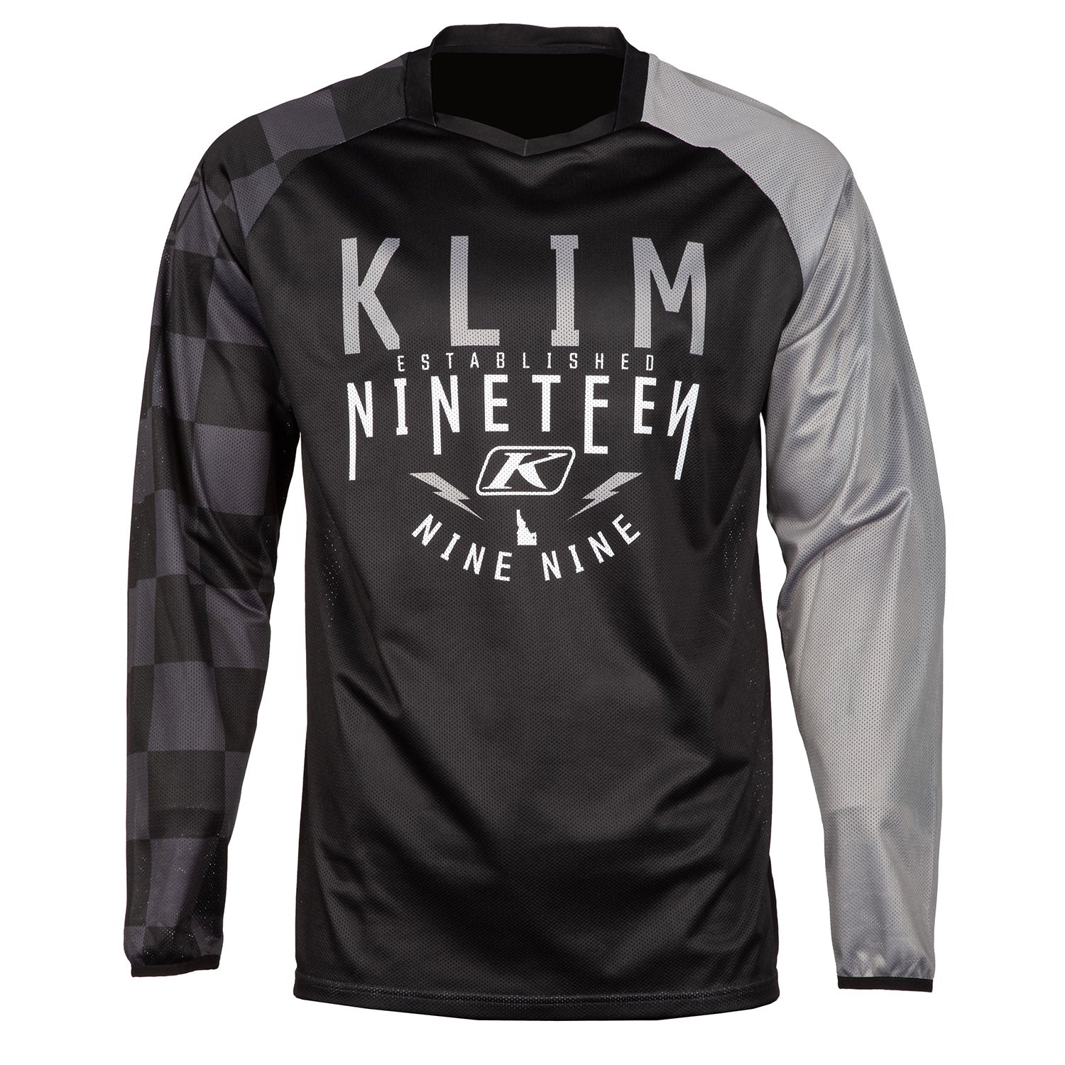 Klim Petrol Jersey Checkered Black
